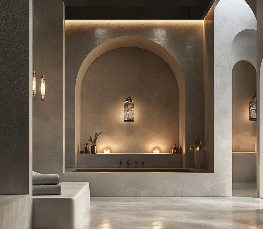 Béton époxy commercial – revêtement résistant et design, supérieur au béton ciré pour hôtels, magasins et restaurants.